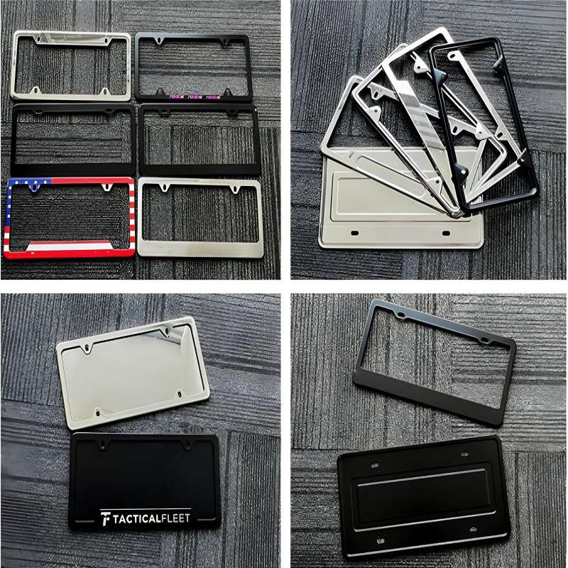 Customizable license plate frames- Sale License Plate Frames