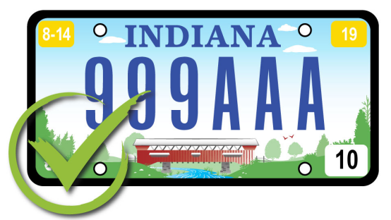 License Plate Frames black sleek design