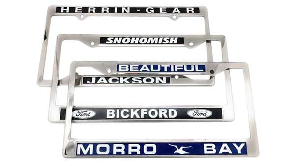 Image showing license plate frames